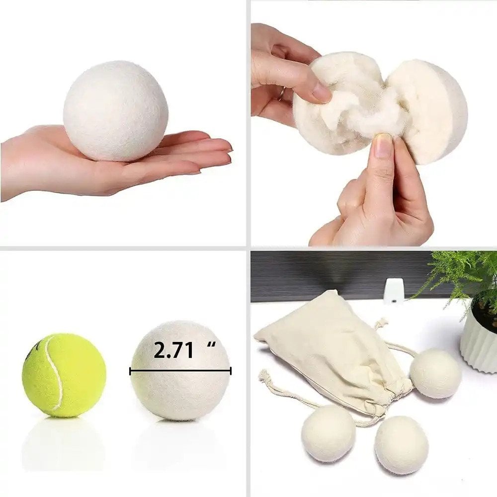 Virginia & Rook 6 XL Wool Dryer Balls