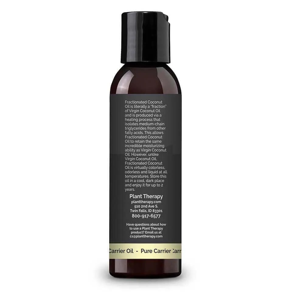 Coconut Fractionated Carrier Oil in 4oz/118mL