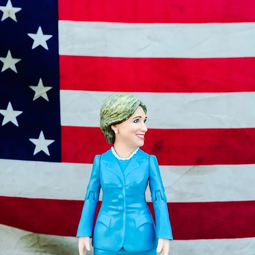 hillary clinton action figure