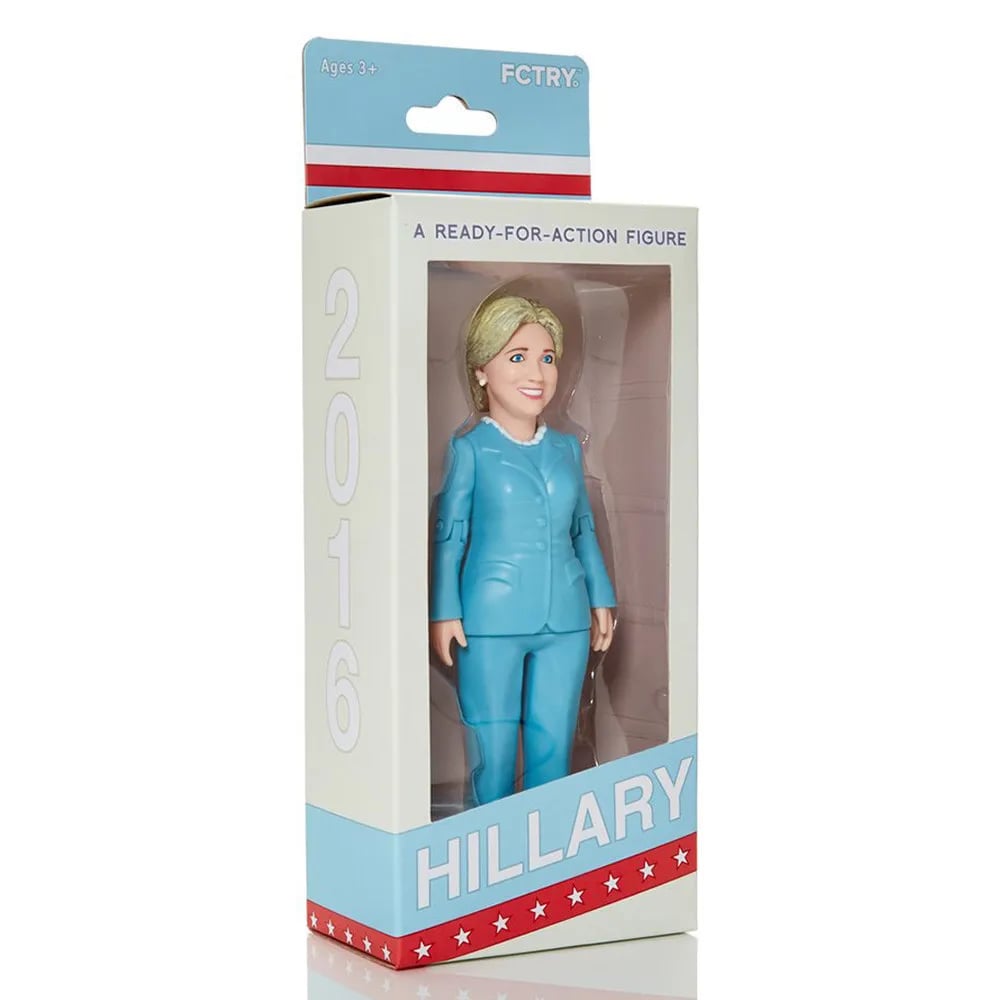 hillary clinton action figure