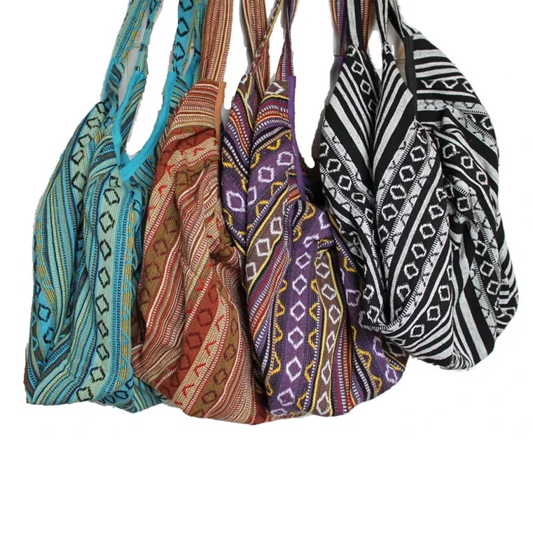 cotton yoga tote bag