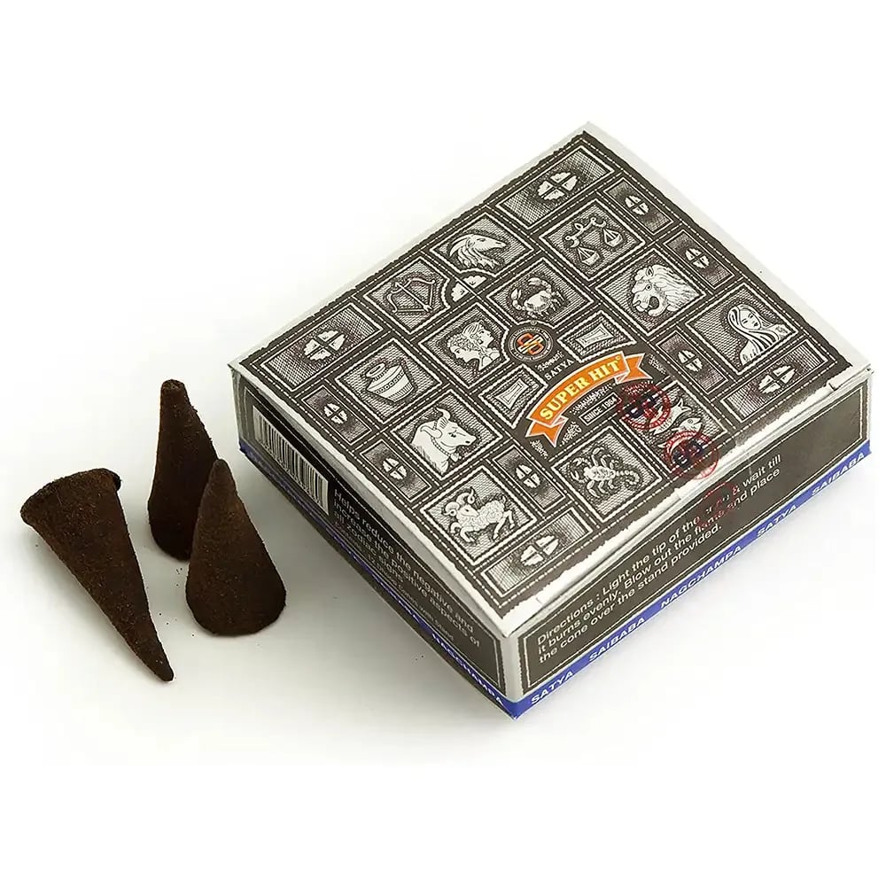 Satya Sai Baba Nag Champa Super Hit Agarbatti Cones