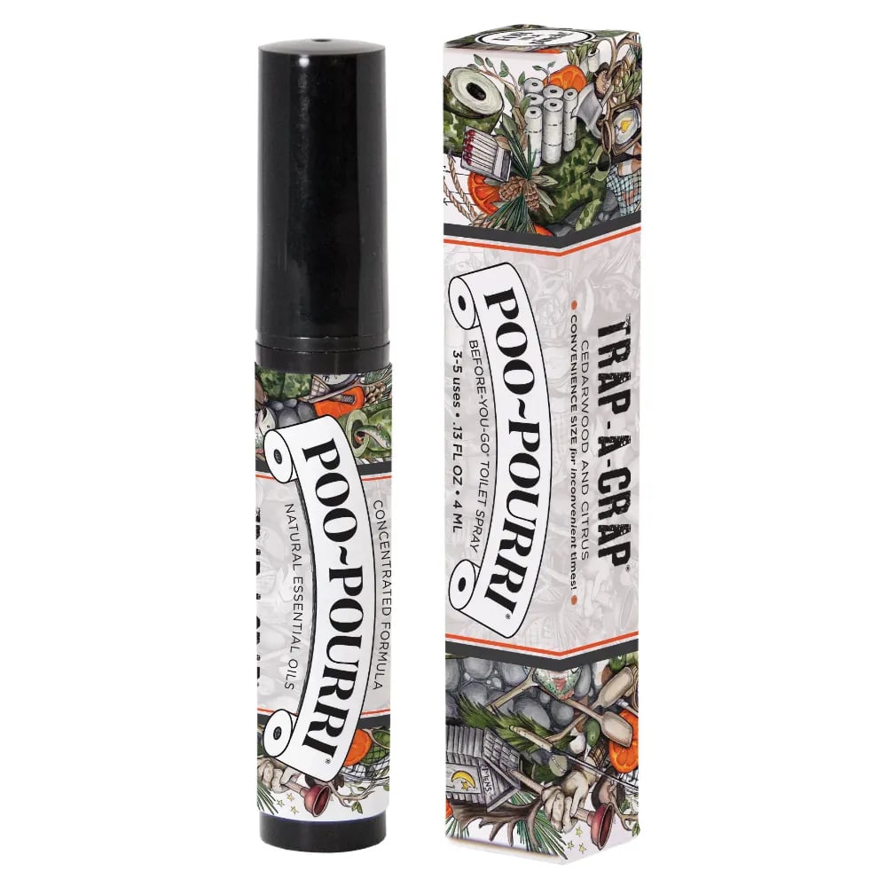 poo pourri trap a crap 4ml 'in a pinch' refillable bottle