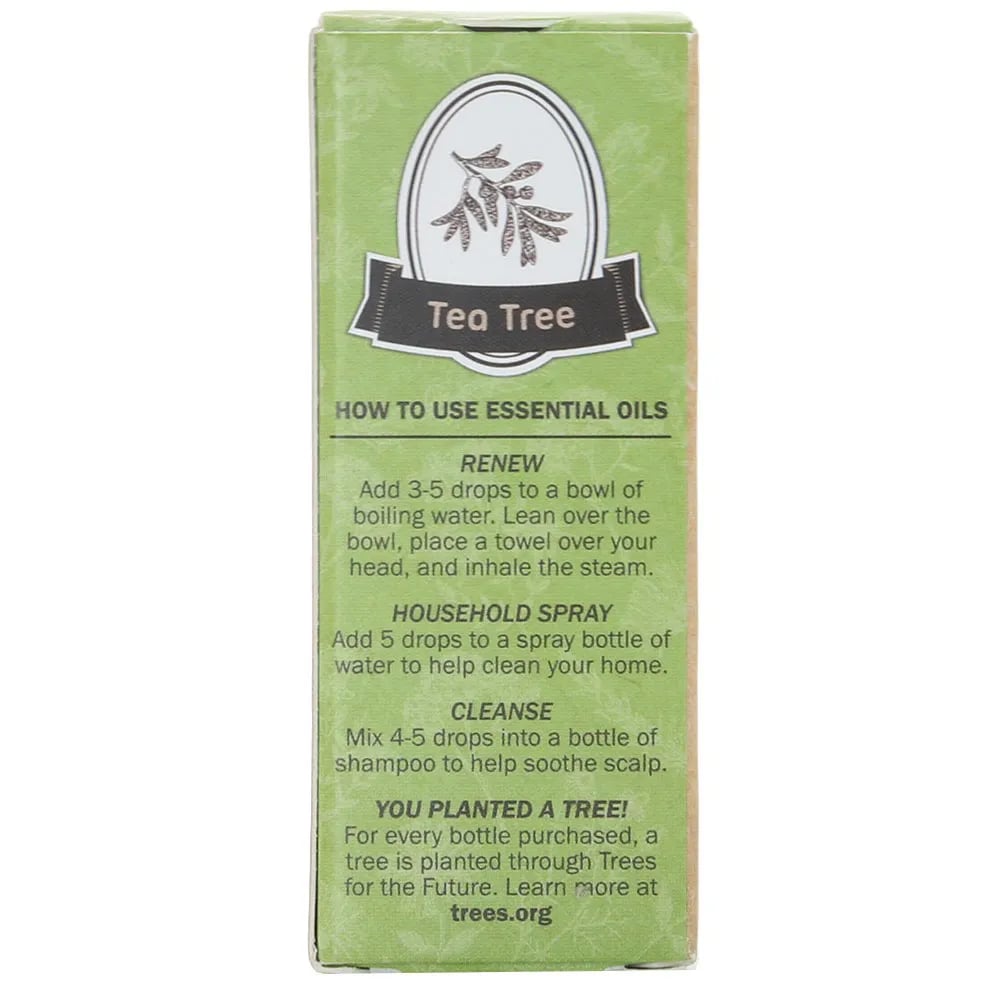 Tea Tree Essential Oil in .34oz/10mL