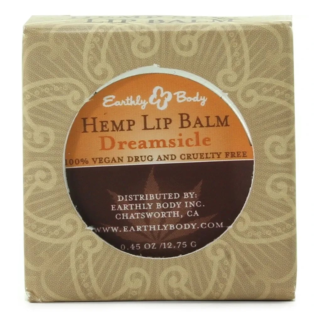 hemp lip balm 0.45oz/12.75g in dreamsicle