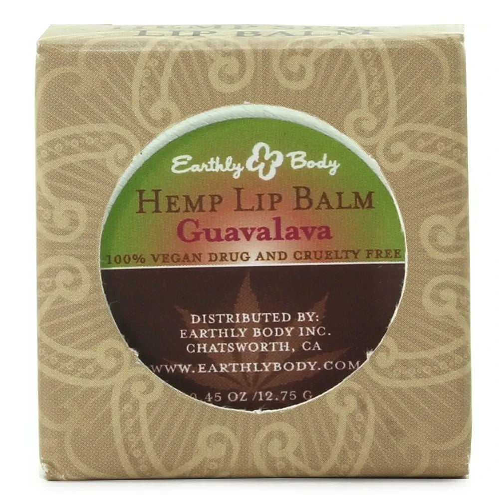 hemp lip balm 0.45oz/12.75g in guavalava