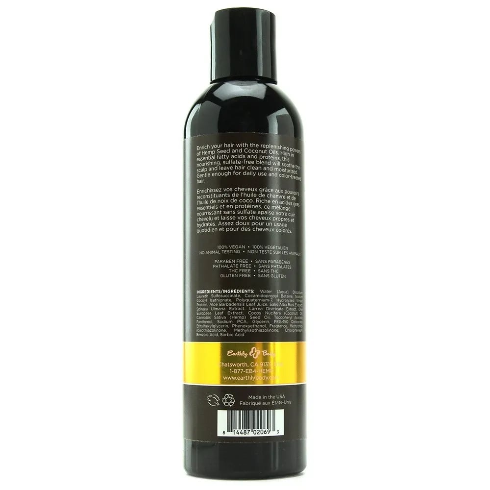 hemp seed hair care shampoo in 8 oz