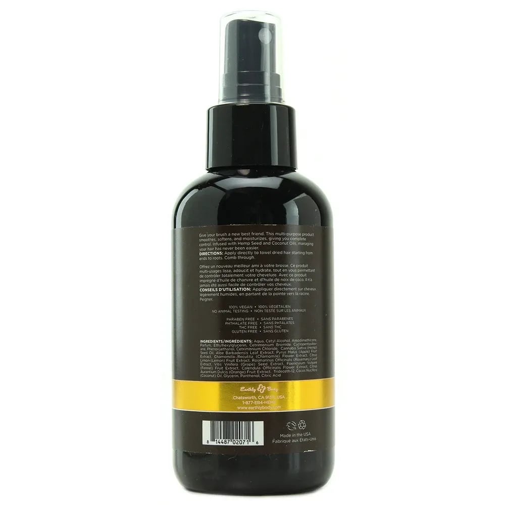 hemp seed leave in conditioner & detangler in 4 oz