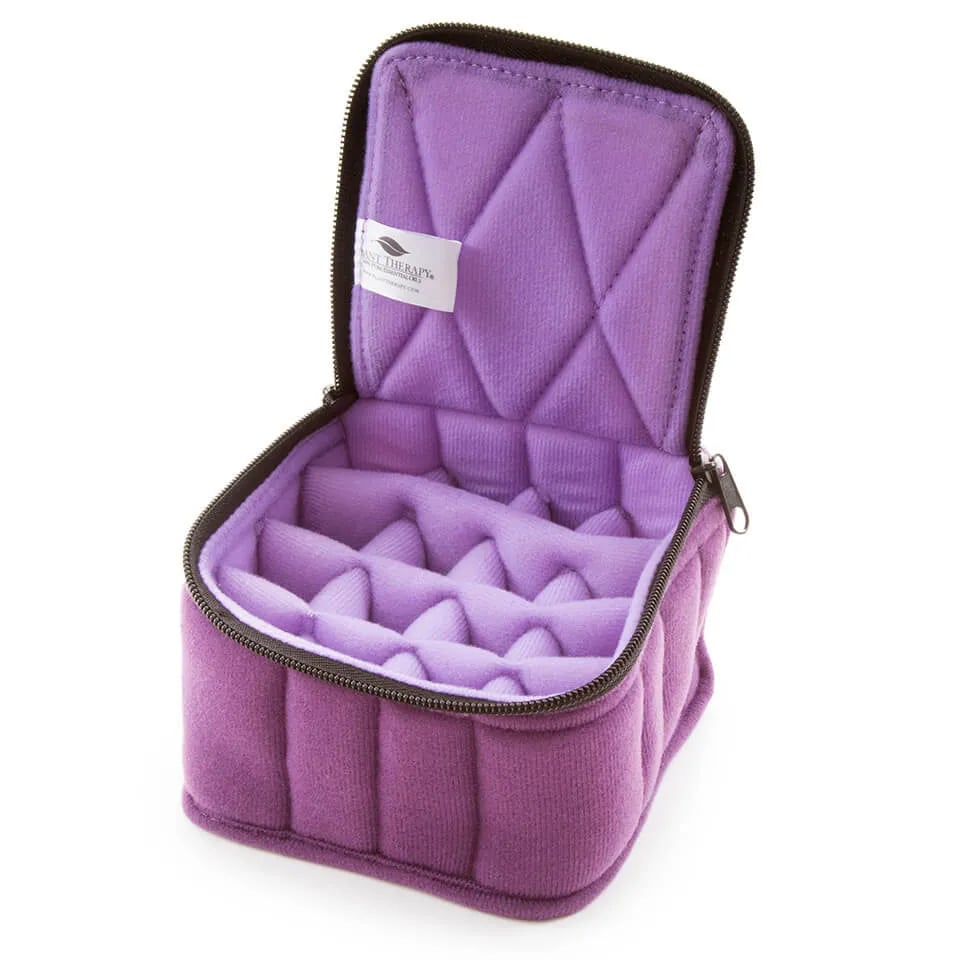 Soft Carrying Case 16 Bottles in Purple/Lavender
