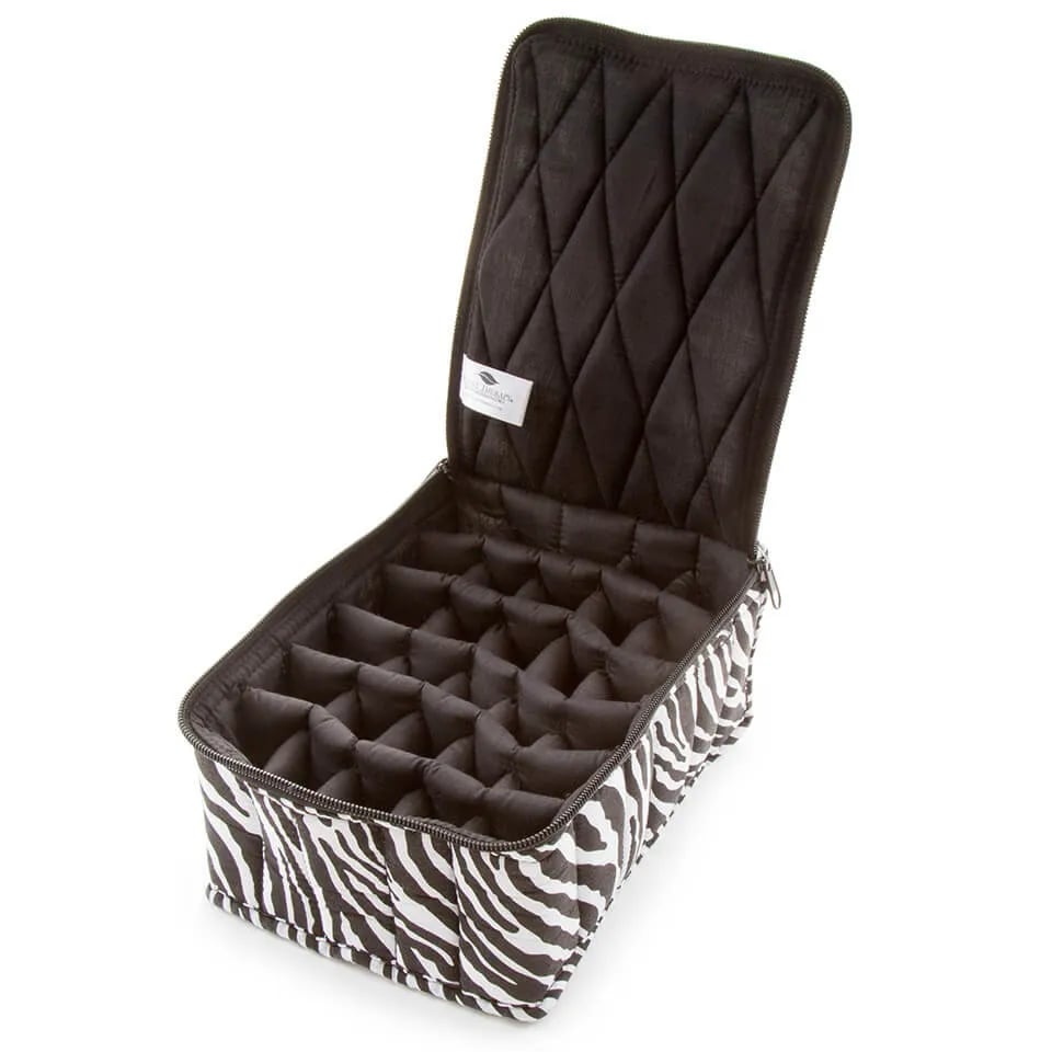 Soft Carrying Case 30 Bottles in Zebra