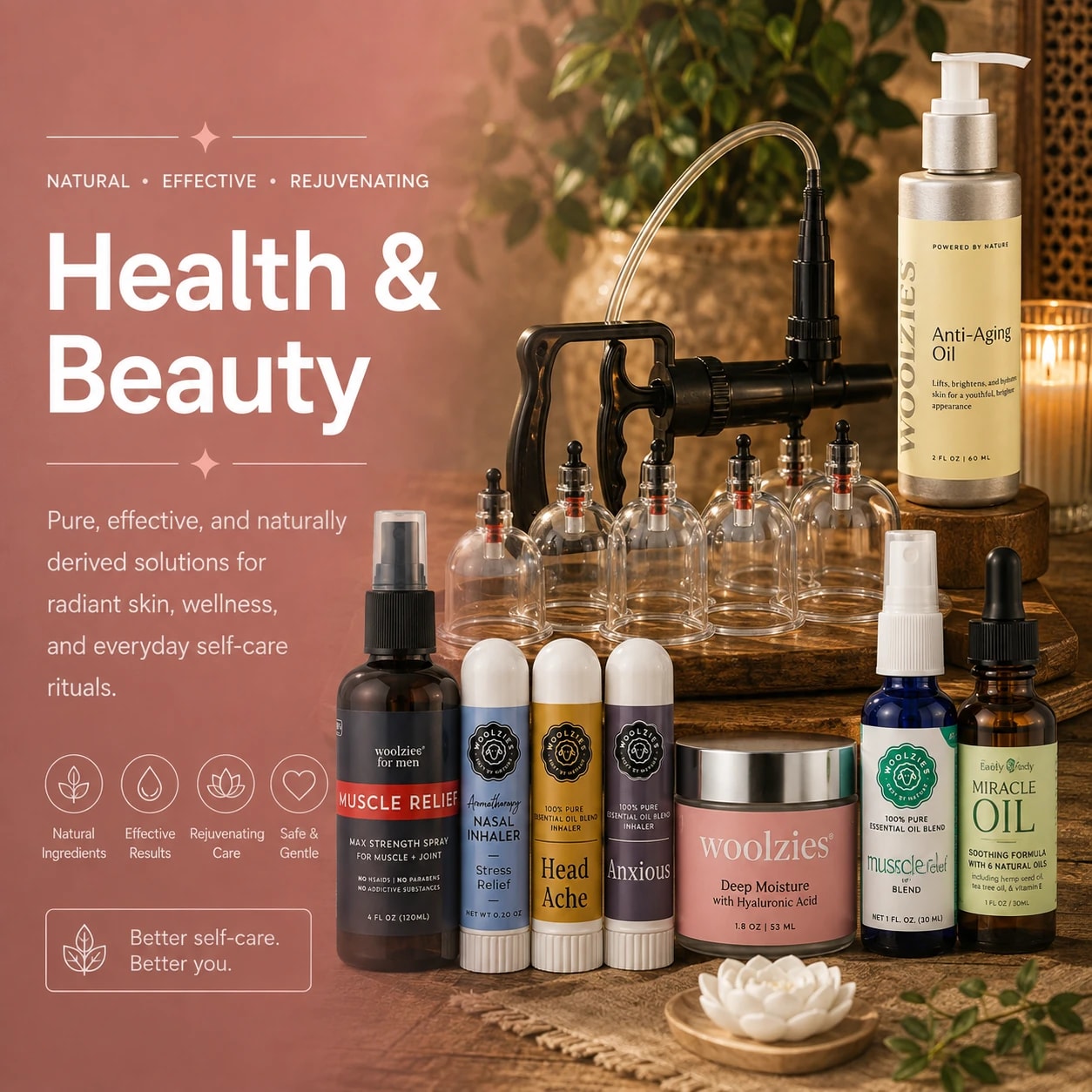 Virginia & Rook Health & Beauty collection
