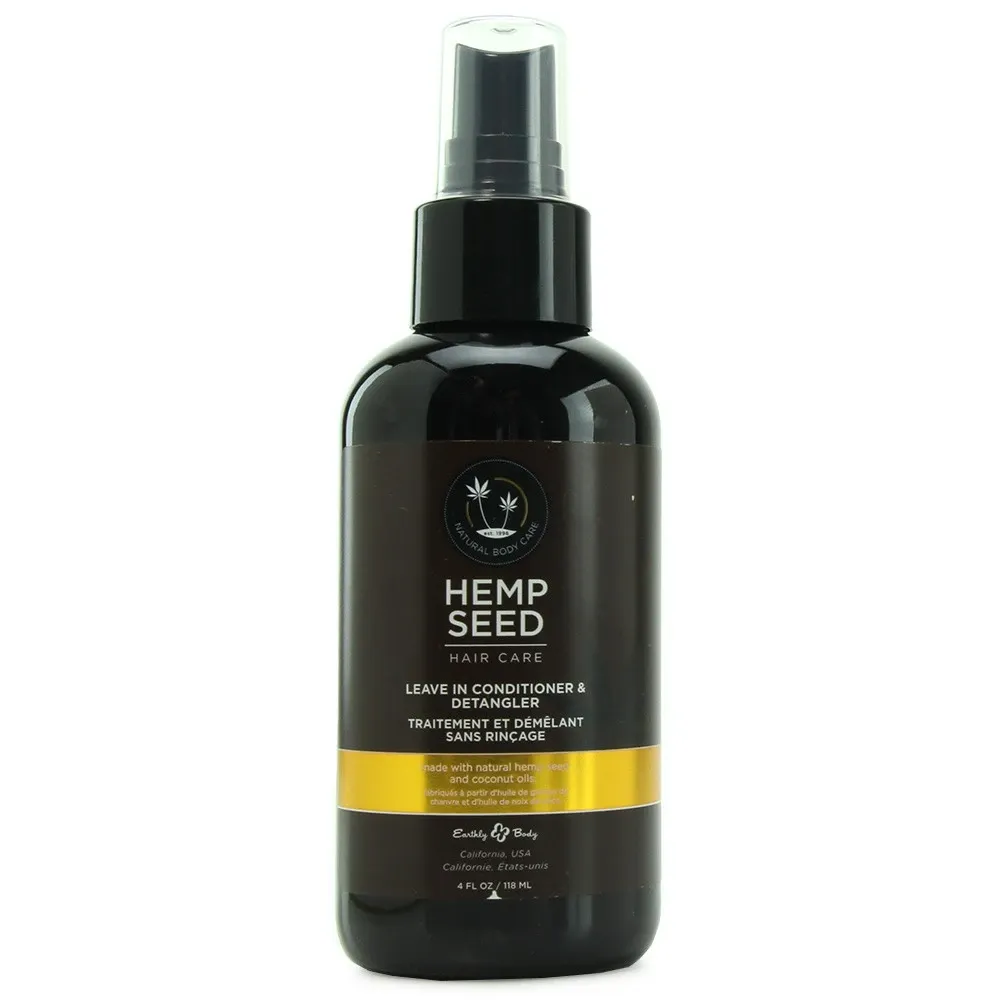 hemp seed leave in conditioner & detangler in 4 oz
